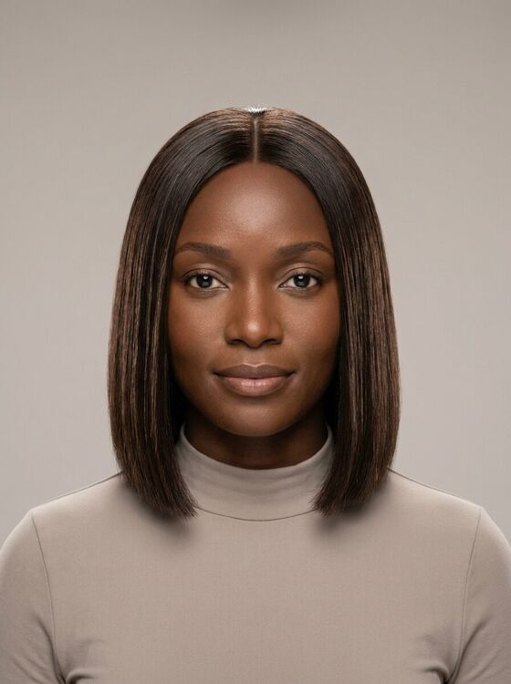 A style shown on type 1 hair
